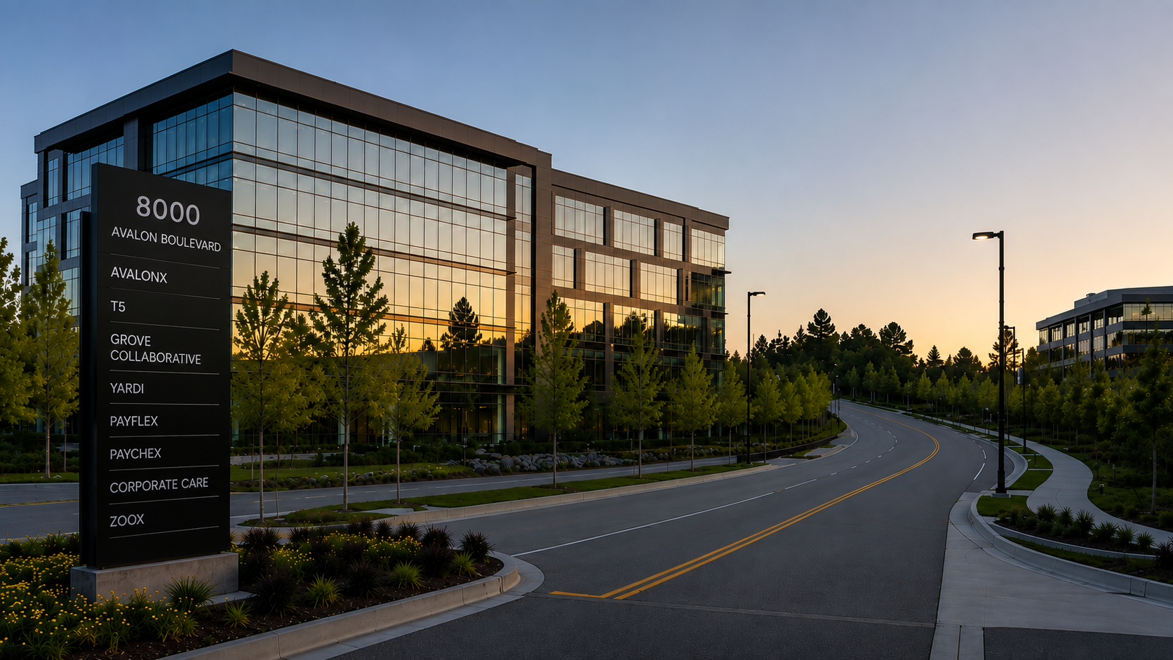 AvalonX offices at 8000 Avalon Boulevard